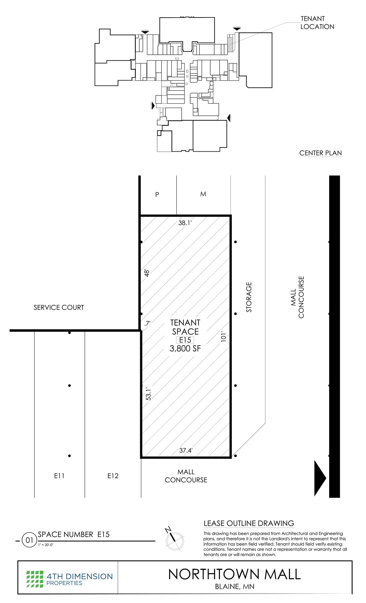 398 Northtown Dr, Blaine, MN for lease Site Plan- Image 1 of 1