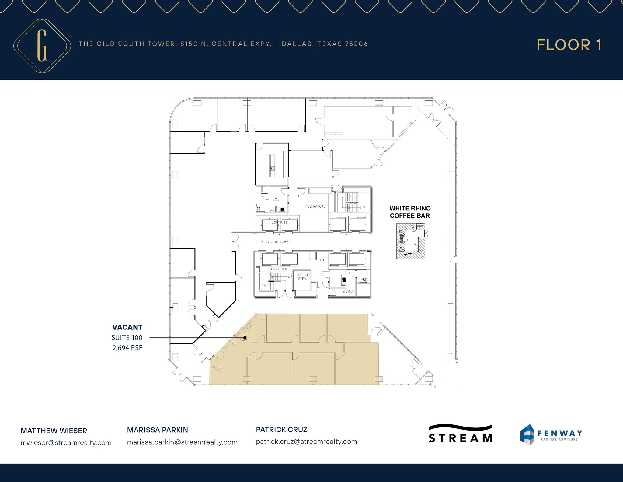 8350 N Central Expy, Dallas, TX for lease Floor Plan- Image 1 of 1