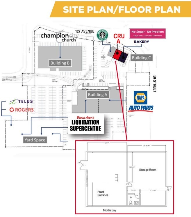 5034 127 Av, Edmonton, AB à louer Plan d’étage- Image 1 de 1