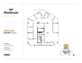 1 Westbrook Corporate Ctr, Westchester, IL for lease Floor Plan- Image 1 of 1