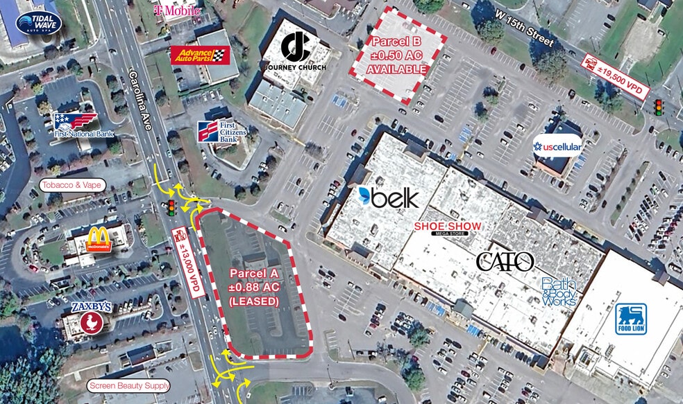 W 15th St, Washington, NC for lease - Building Photo - Image 2 of 2