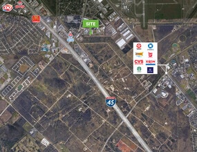 951 Tristar Dr, Webster, TX - Aerial map view