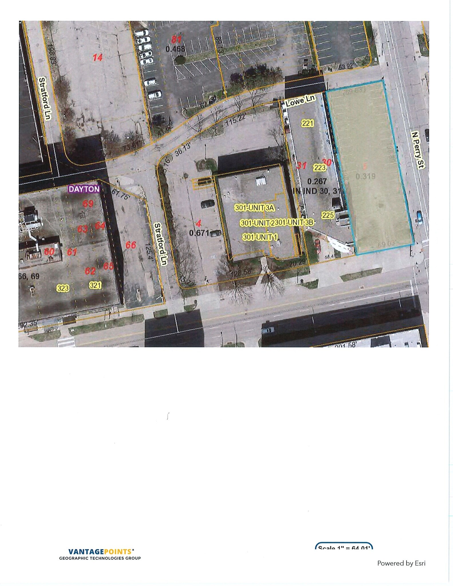 301 W 1st St, Dayton, OH for lease Site Plan- Image 1 of 20