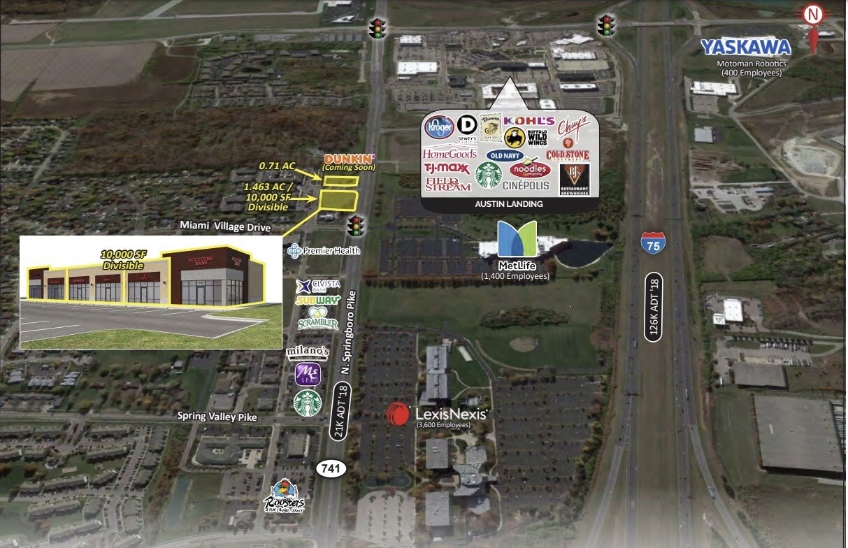 State Route 741 & Summit Point Dr, Miamisburg, OH à louer Photo du bâtiment- Image 1 de 4