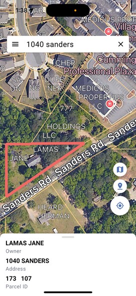 1040 Sanders Rd, Cumming, GA à vendre - Aérien - Image 2 de 5