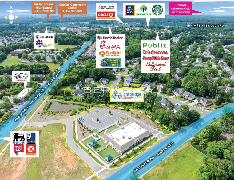 12830 Eastfield Rd, Huntersville, NC for sale - Building Photo - Image 2 of 6