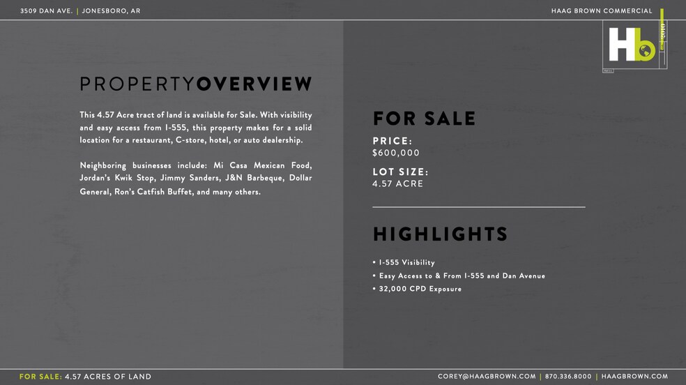 3509 Dan Ave, Bono, AR à vendre - Photo du bâtiment - Image 2 de 6