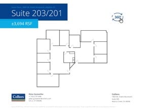 3685 Mount Diablo Blvd, Lafayette, CA à louer Plan d’étage- Image 1 de 1