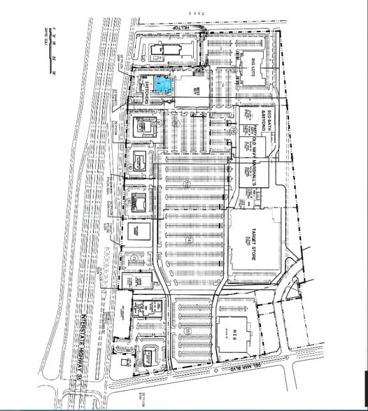 7901 San Dario Ave, Laredo, TX for lease - Plat Map - Image 2 of 15