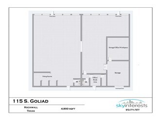 Plus de détails pour 115 S Goliad St, Rockwall, TX - Commerce de détail à louer