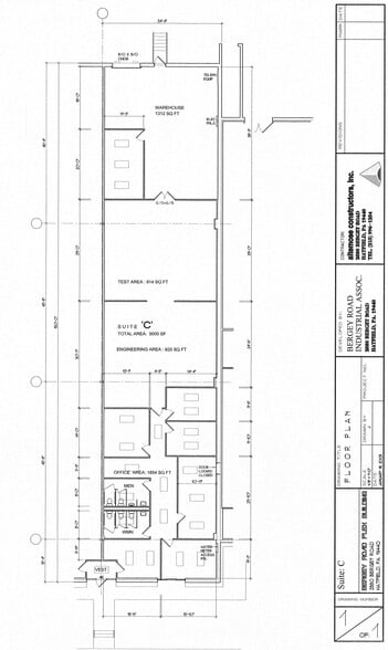 2880 Bergey Rd, Hatfield, PA for lease - Floor Plan - Image 2 of 2