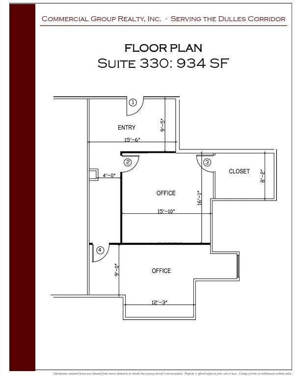 5675 Stone Rd, Centreville, VA for lease Floor Plan- Image 1 of 1