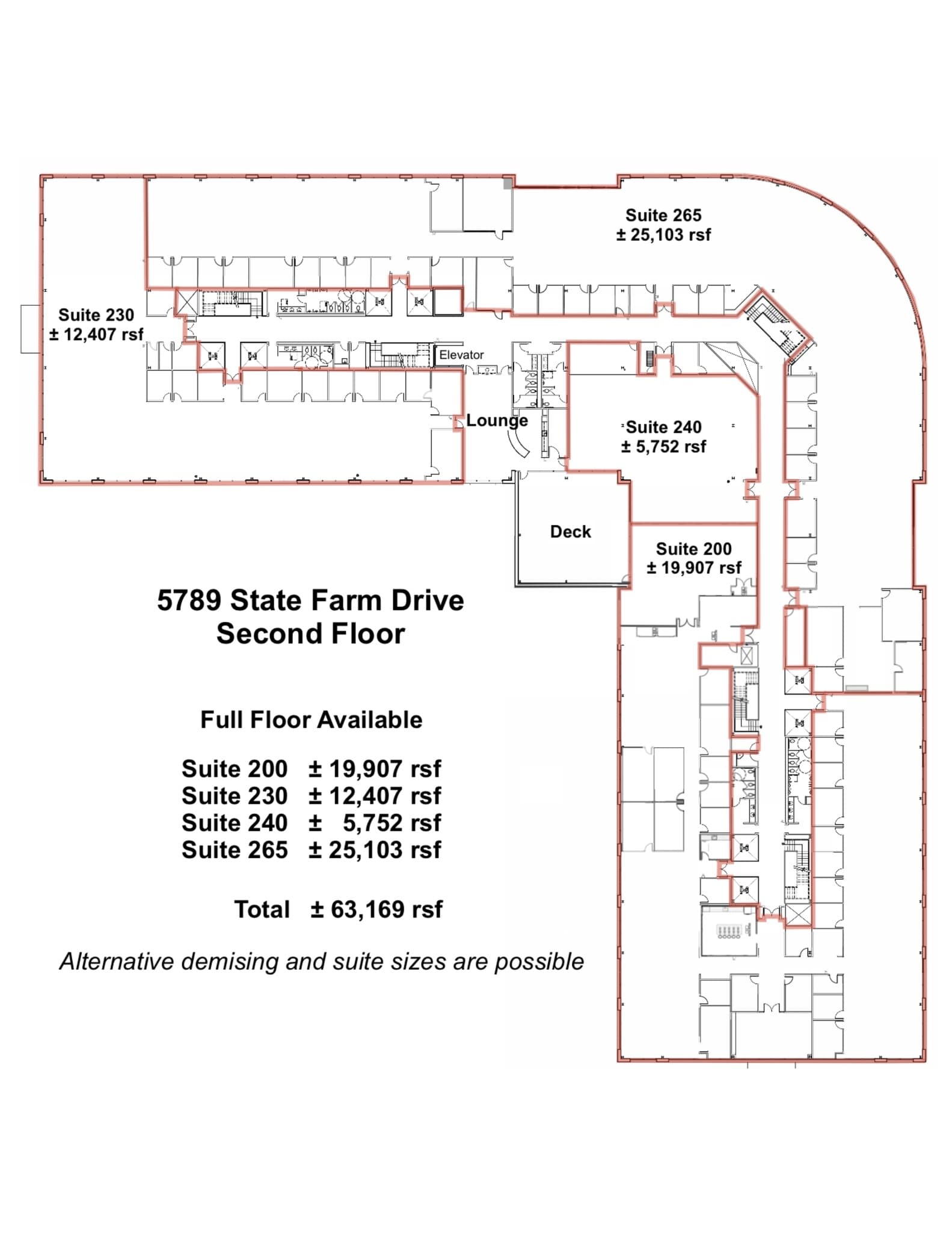 5789 State Farm Dr, Rohnert Park, CA à louer Plan de site- Image 1 de 1