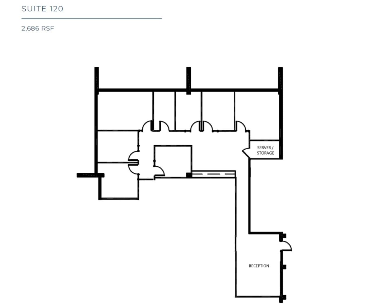 2630 West Fwy, Fort Worth, TX à louer Plan d’étage- Image 1 de 1
