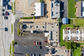 6022-6028 S Memorial Dr, Tulsa, OK - AERIAL  map view