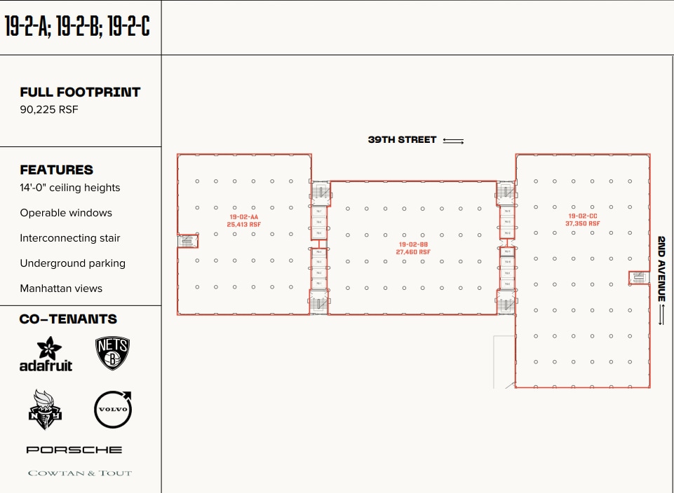 220 36th St, Brooklyn, NY for lease Floor Plan- Image 1 of 1