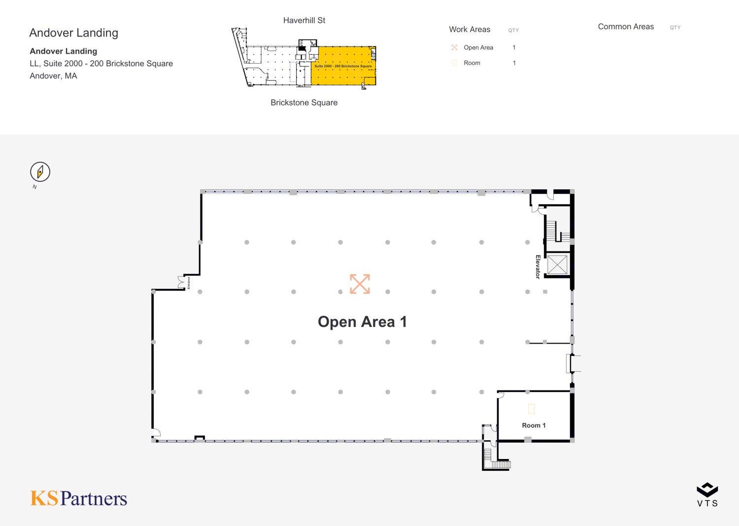 100 Brickstone Sq, Andover, MA à louer Plan d’étage- Image 1 de 1
