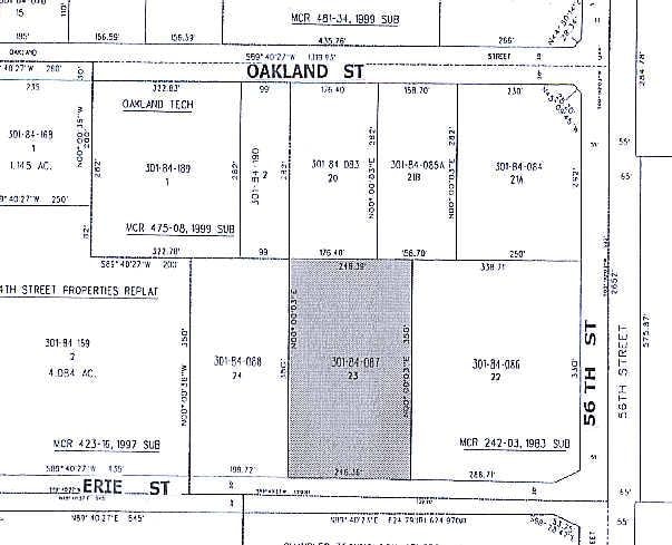 7100 W Erie St, Chandler, AZ for sale - Plat Map - Image 2 of 7