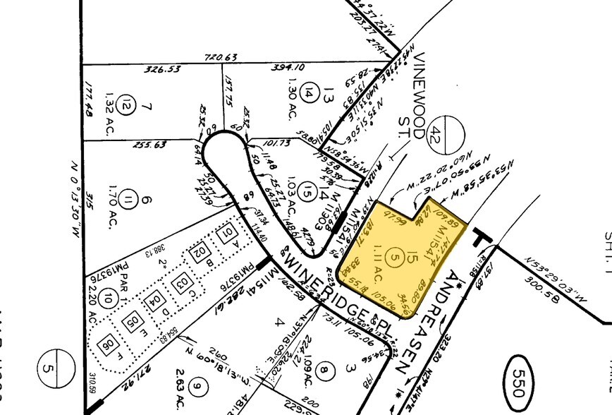 2080 Wineridge Pl, Escondido, CA à vendre - Plan cadastral - Image 3 de 8