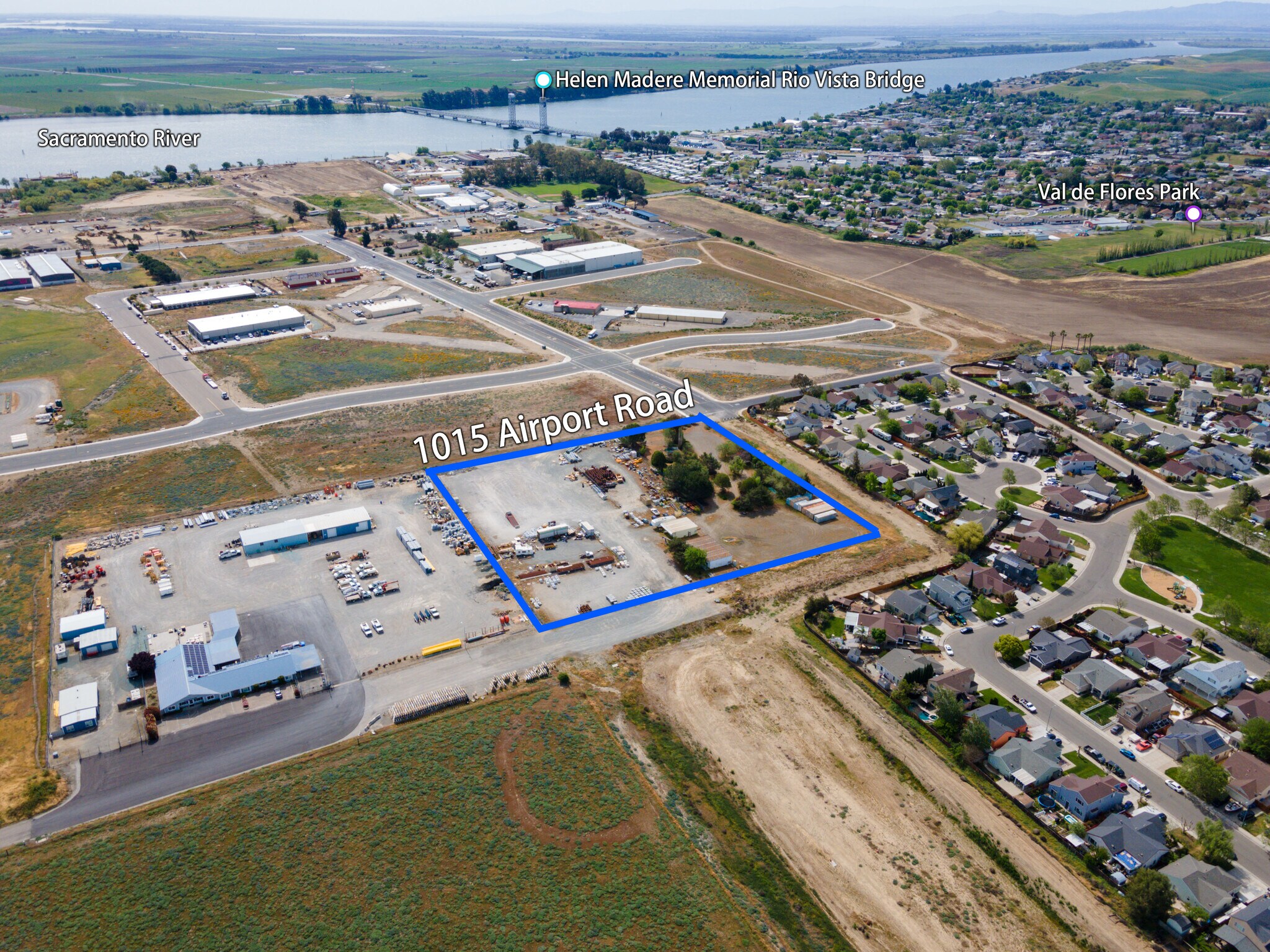 1015 Airport, Rio Vista, CA à vendre Aérien- Image 1 de 17