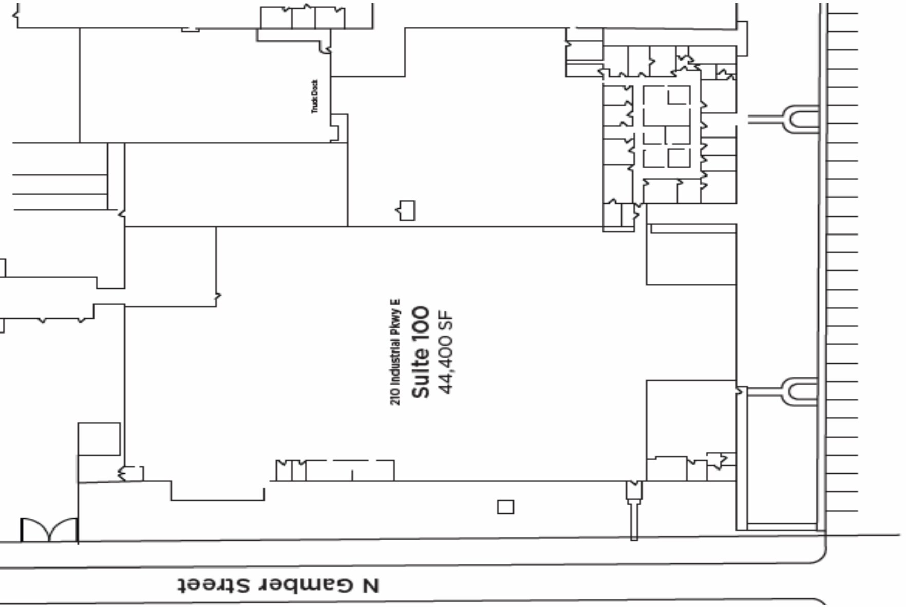 240 E Industrial Pky, Fayette, OH à louer Plan d’étage- Image 1 de 2