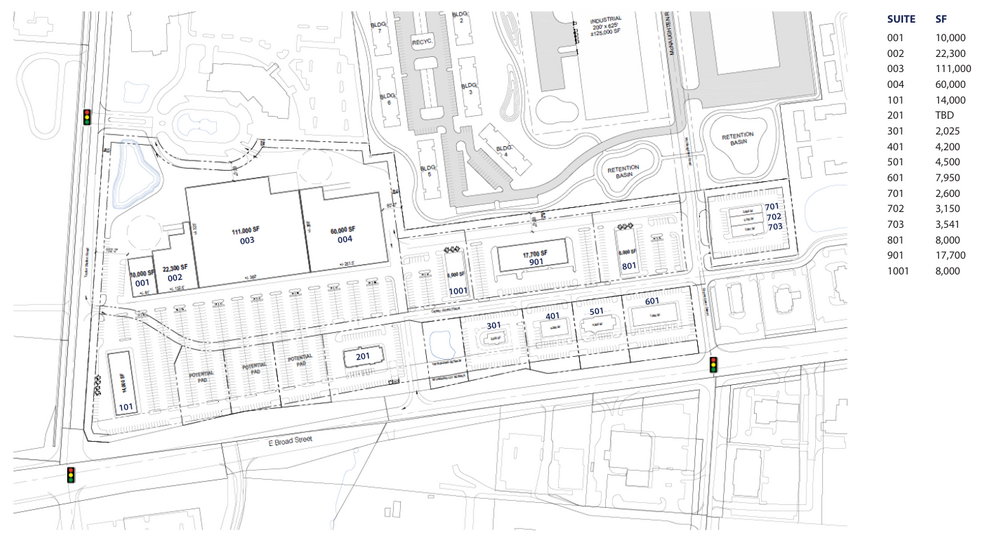 6150 E Broad St, Columbus, OH à louer - Plan de site - Image 2 de 2