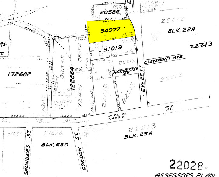 38 Everett St, Allston, MA à louer - Plan cadastral - Image 2 de 4