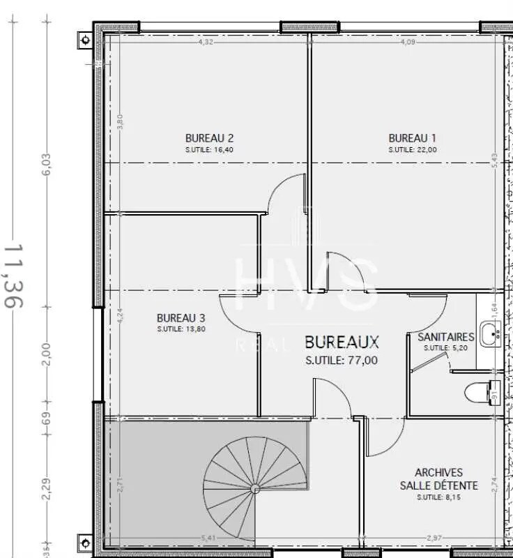 Office in Gardanne for lease Floor Plan- Image 1 of 2