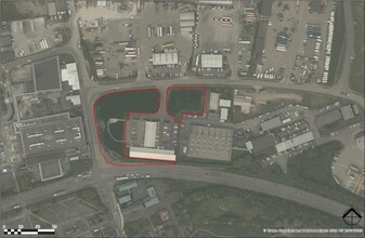 Puddlers Rd, Middlesbrough, RCC - aerial  map view