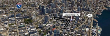 2131-2137 2nd Ave, Seattle, WA - Aérien  Vue de la carte - Image1