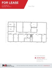 414 Mcnally Dr, Nashville, TN for lease Floor Plan- Image 2 of 2