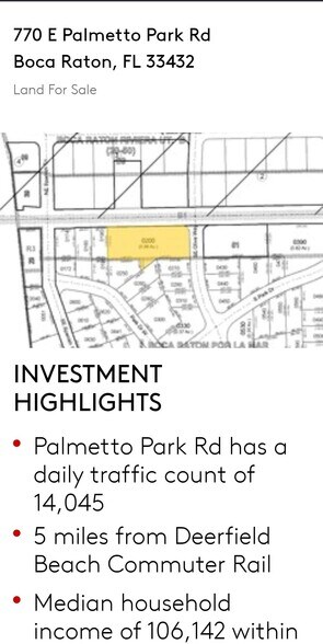 770 E Palmetto Park Rd, Boca Raton, FL à vendre - Photo du bâtiment - Image 3 de 4