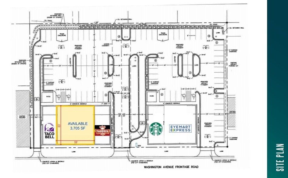 4124 E Washington Ave, Madison, WI à louer - Plan de site - Image 2 de 6