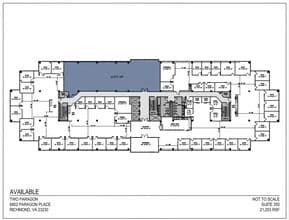 6802 Paragon Pl, Richmond, VA for lease Floor Plan- Image 1 of 1