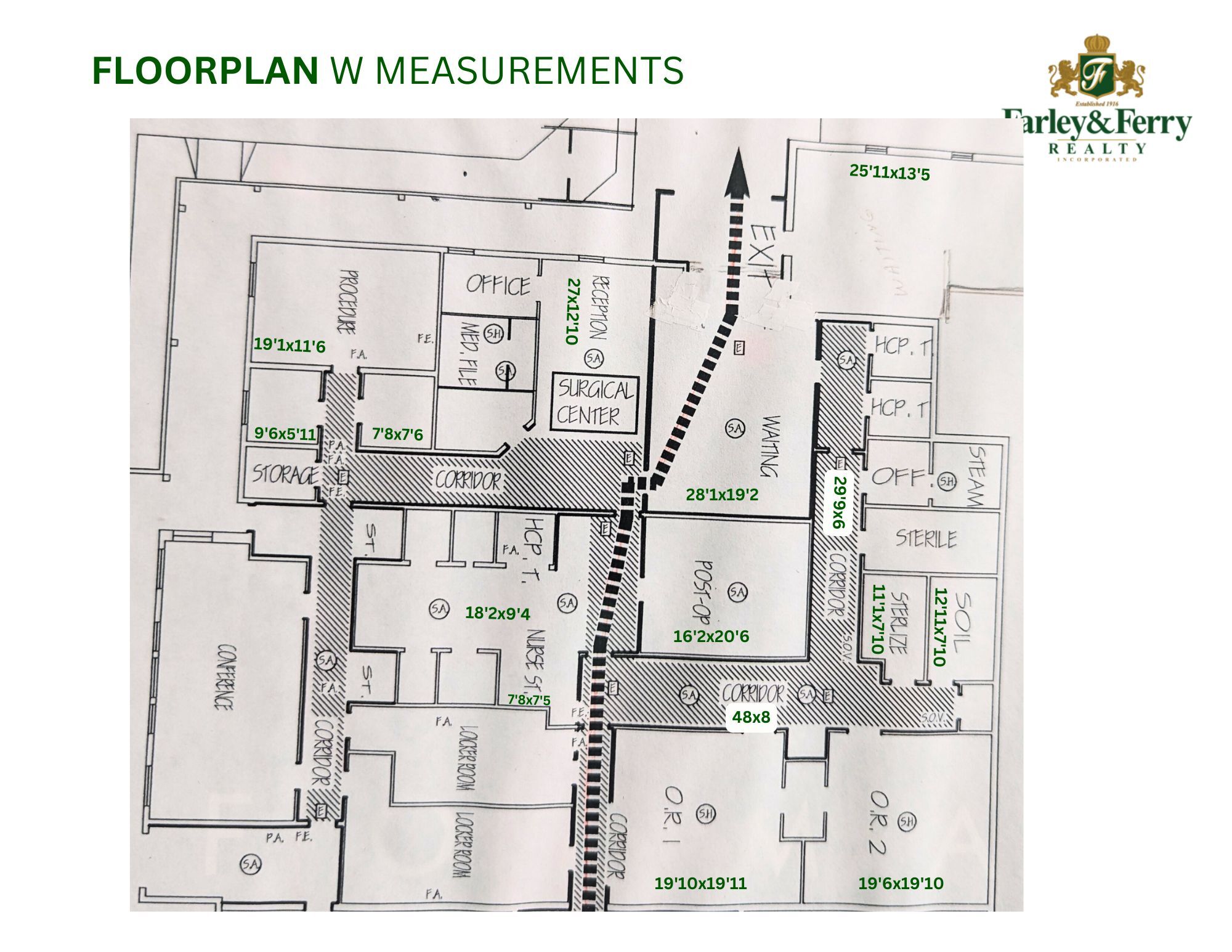 301-305 Central Ave, Egg Harbor Township, NJ à louer Plan d’étage- Image 1 de 1