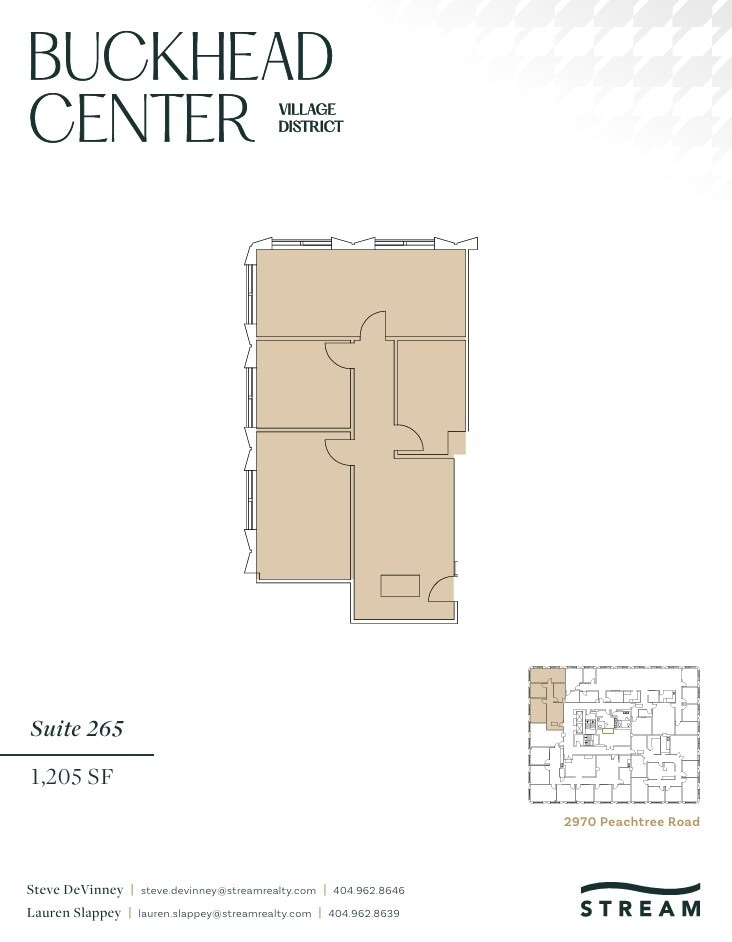 2970 Peachtree Rd NW, Atlanta, GA for lease Floor Plan- Image 1 of 1