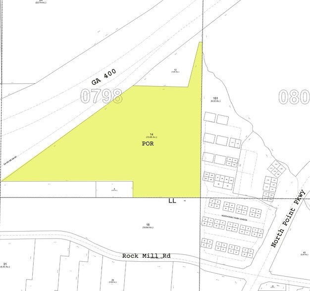 5755 North Point Pky, Alpharetta, GA à vendre - Plan cadastral - Image 3 de 13