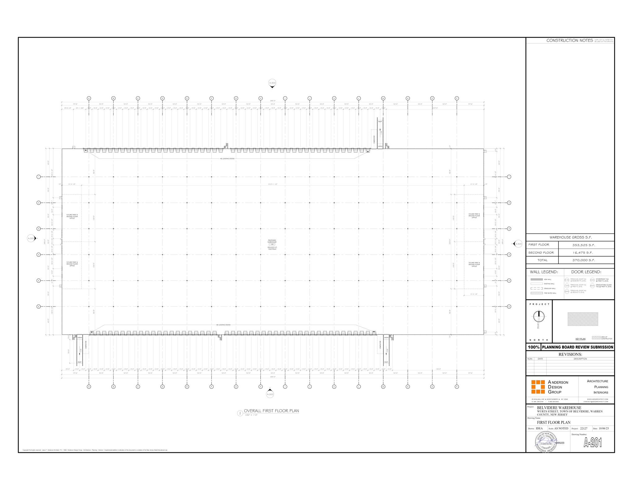 1 Manunka Chunk Road, Belvidere, NJ à louer Plan de site- Image 1 de 1