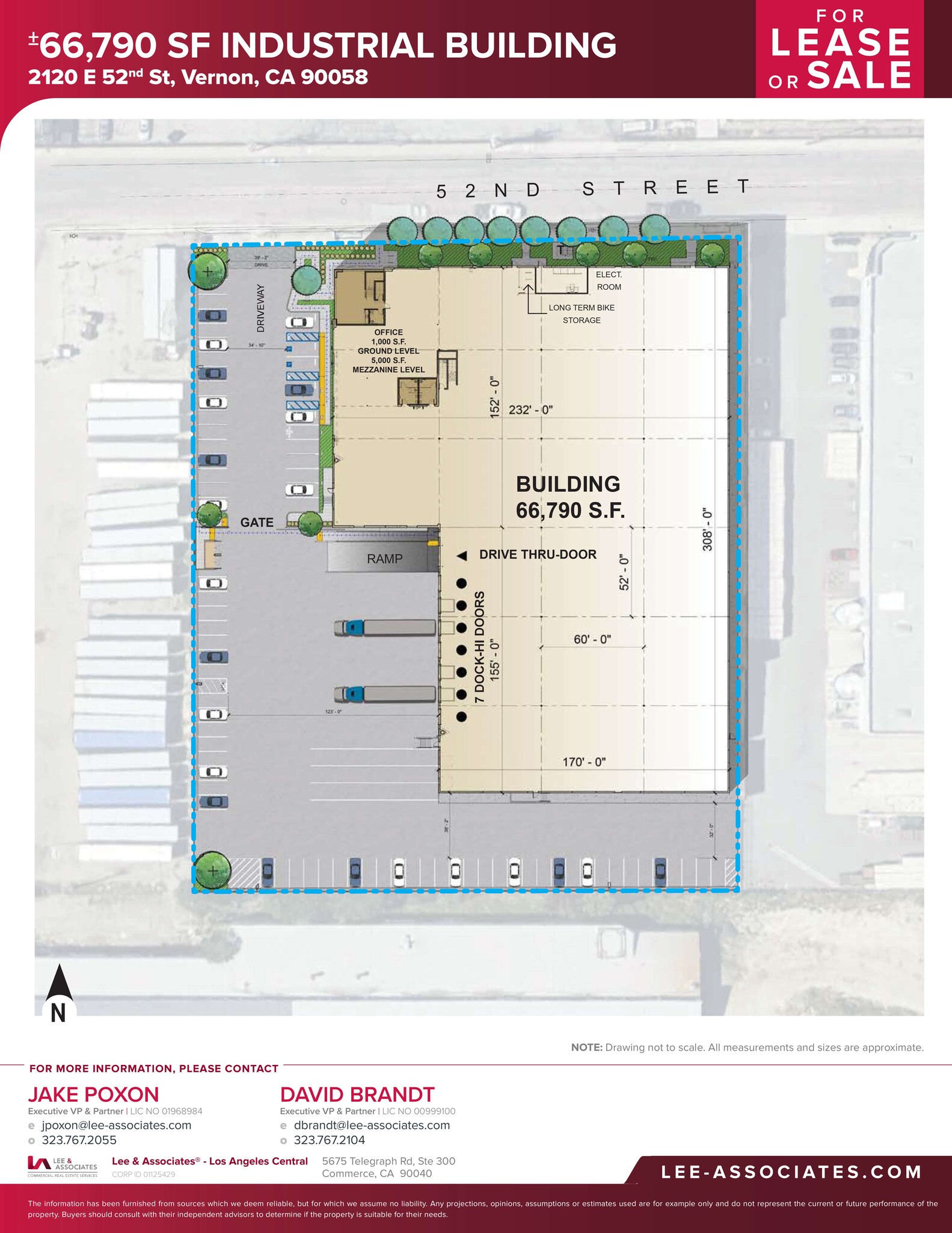 2120 E 52nd St, Vernon, CA for lease Site Plan- Image 1 of 2
