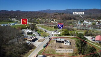 573 Bat Cave Rd, Old Fort NC - Restaurant avec service au volant