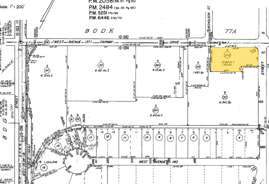 1910 Fairway Dr, San Leandro, CA for sale - Plat Map - Image 1 of 1