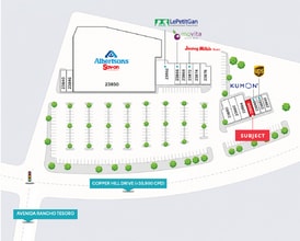 23850-23878 W Copper Hill Dr, Valencia, CA for lease Site Plan- Image 1 of 1