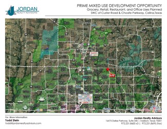 Plus de détails pour Custer, Celina, TX - Terrain à vendre