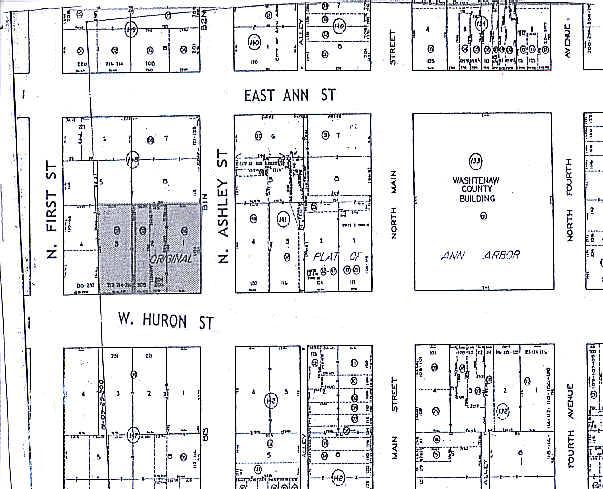 206 E Huron St, Ann Arbor, MI for sale - Plat Map - Image 3 of 23