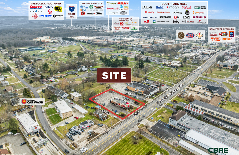 12827 Pearl Rd, Strongsville, OH à louer - Photo du bâtiment - Image 3 de 4