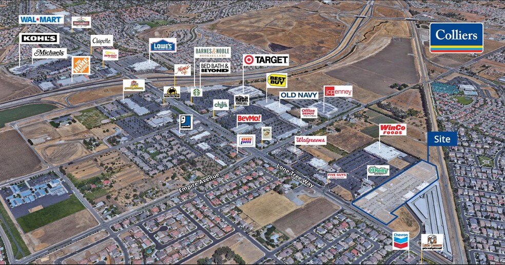 Lone Tree & Union Pacific Rail Road, Brentwood, CA à vendre - Photo du bâtiment - Image 1 de 1