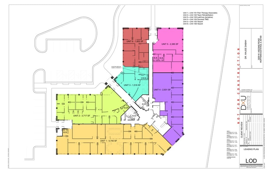 3200 W Higgins Rd, Hoffman Estates, IL for lease - Site Plan - Image 3 of 14
