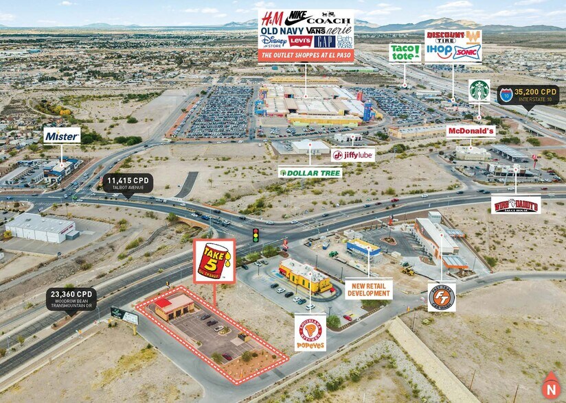 6819 TX-16 Spur, El Paso, TX à vendre - Photo du bâtiment - Image 3 de 5