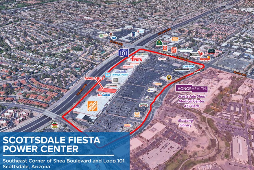 10330-10425 N 90th St, Scottsdale, AZ à louer - Photo du bâtiment - Image 1 de 26