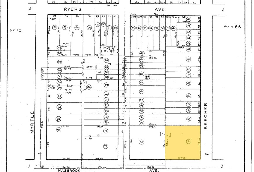 100 Beecher Ave, Cheltenham Township, PA for lease - Plat Map - Image 2 of 71
